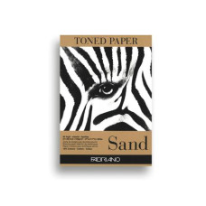 Blok Toned paper Sand 21x29,7cm 50l 120g 